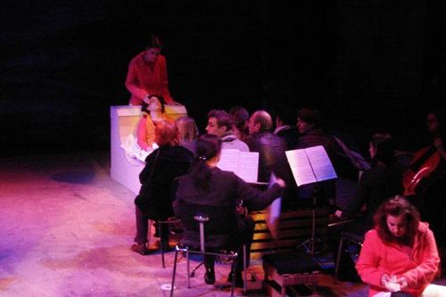 a picture showing a moment from “Batsheba”