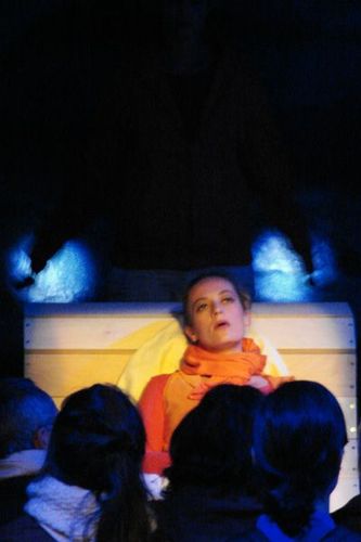 a picture showing a moment from “Batsheba”