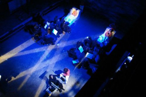 a picture showing a moment from “Batsheba”