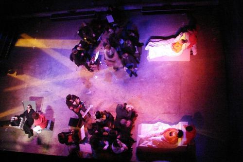a picture showing a moment from “Batsheba”