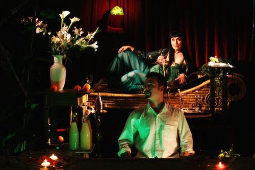 a picture showing a moment from the play “Dönerschaltung”