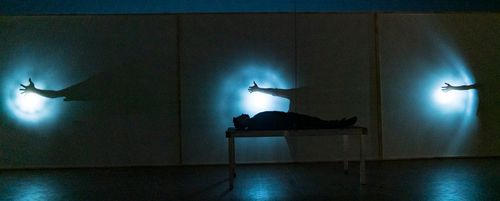 photo of the performance “winzig and the elephant”