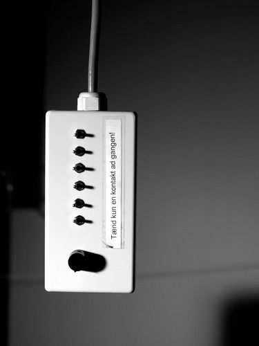 a technical part of the dynamo and air generator from Manos Tsangaris' installation 