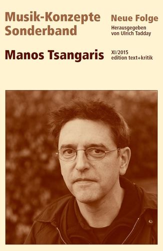 front cover of Musik-Konzepte about Manos Tsangaris