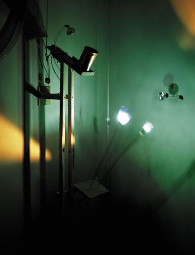 piece from Manos Tsangaris' installation 