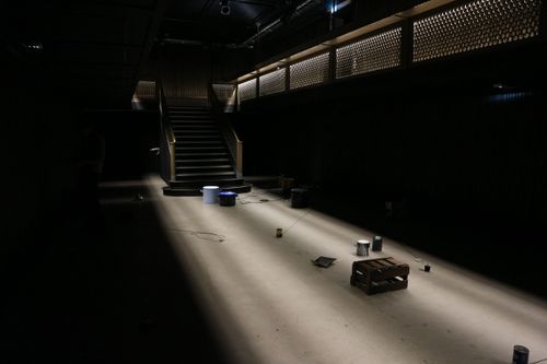 photo of the performance of the play “winzig” in Oslo 2016