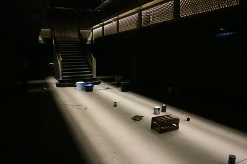 photo of the performance of the play “winzig” in Oslo 2016