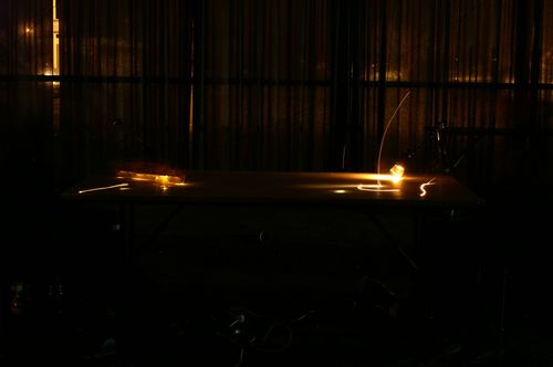 picture of Manos Tsangaris' piece 
