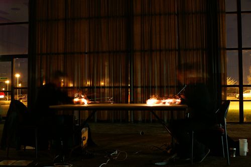 picture of Manos Tsangaris' piece 