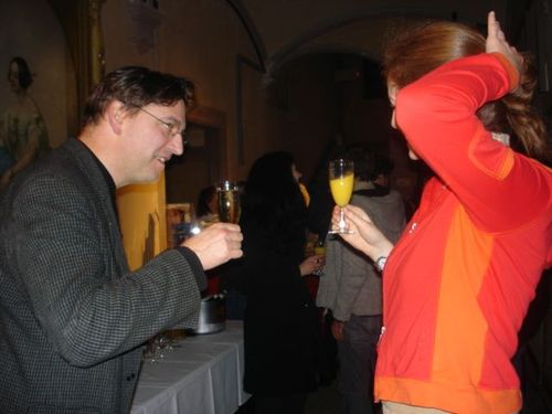 a picture showing a moment from “Drei Räume”