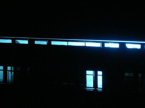 a picture showing a moment from “Drei Räume”