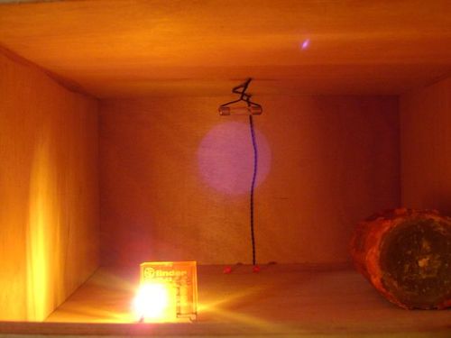 a picture showing a moment from “Drei Räume”
