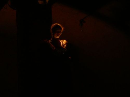 a picture showing a moment from “Drei Räume”
