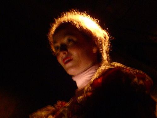 a picture showing a moment from “Drei Räume”