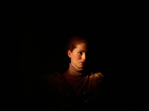 a picture showing a moment from “Drei Räume”