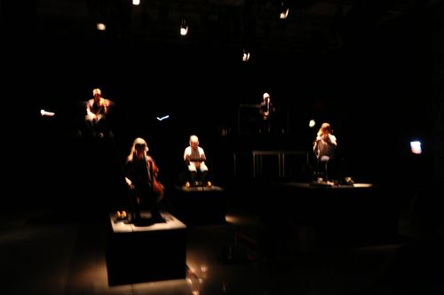 photo of the performance of the play “winzig” in Oslo 2016