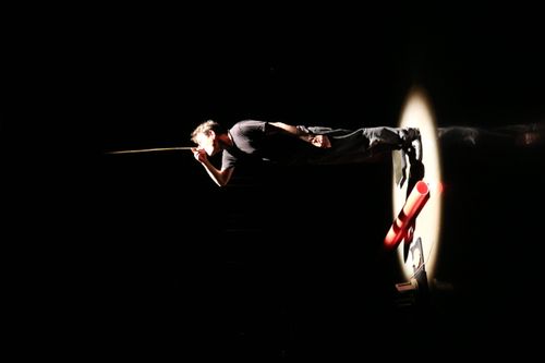photo of the performance of the play “winzig” in Oslo 2016